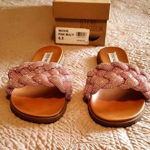 Steve Madden "Wovie" sandal Pink size 6.5